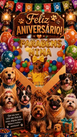 pet aniversário 