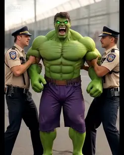 Hulk in Custody