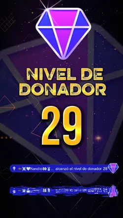 NIVEL DE DONADOR 29