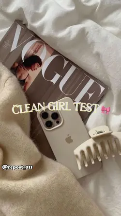 Clean girl test 