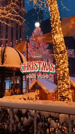 christmas mini vlog