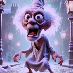 Crazy old man 