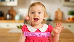 “I Love My Papa! 
