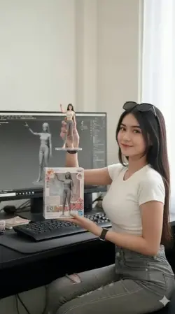 miniatur viral gerak