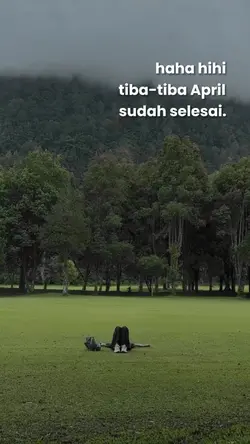 April sudah selesai
