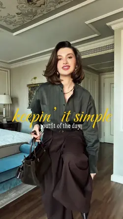 simple outfit