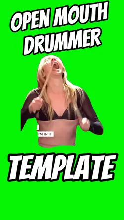 Open Mouth Drummer 