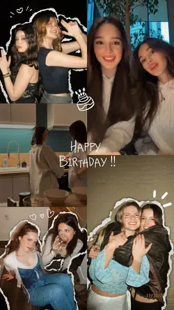 Birthday collage 