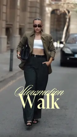 Slow Motion walk