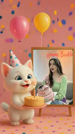 Cat Happy Birthday