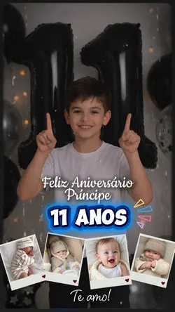 Aniversário 11 anos