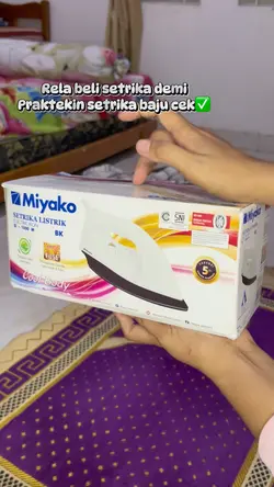 Unboxing setrika