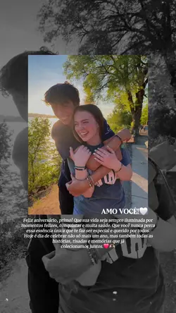 aniversário primo