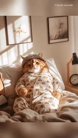 Funny cat Ai video 