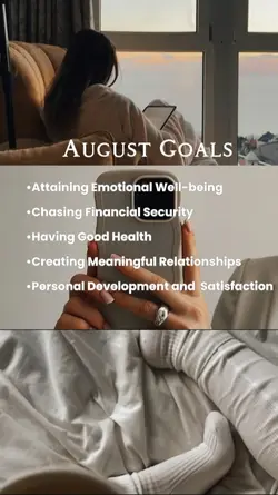 August Goals 