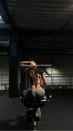 lifting weights