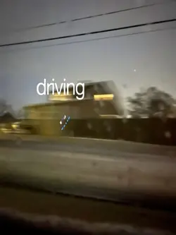 Driving in my car