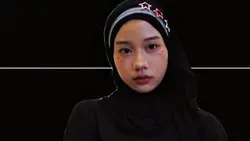 trend glitch tangan