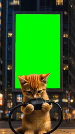 telão fundo verde