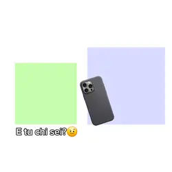 Ciao e tu chi sei?