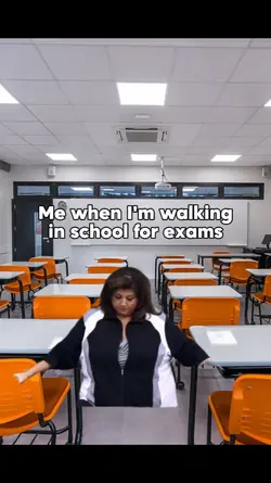 School exam meme