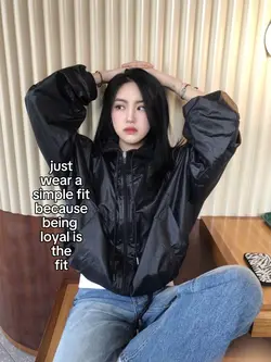just wear a simple