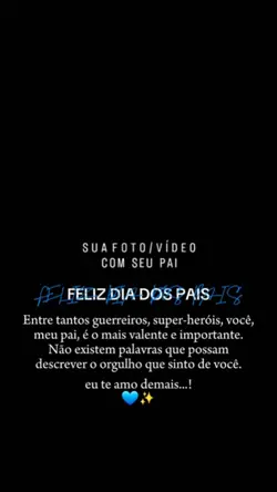feliz dia dos pais