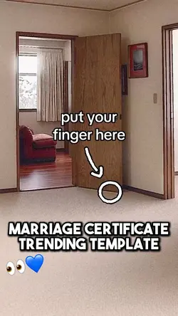 Marriage certificate