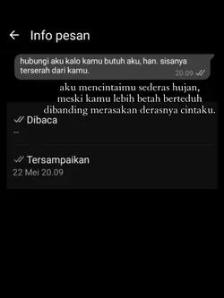 aku mencintaimu