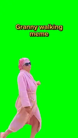 Granny walking