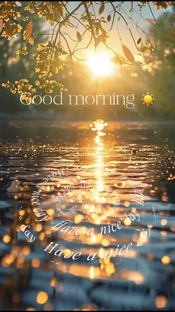Good morning ☀️