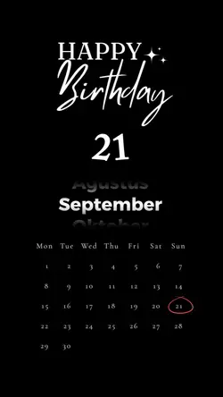 birthday 21september