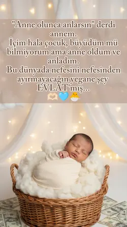 Annem derdi...