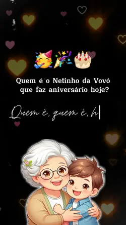 Aniversário neto 
