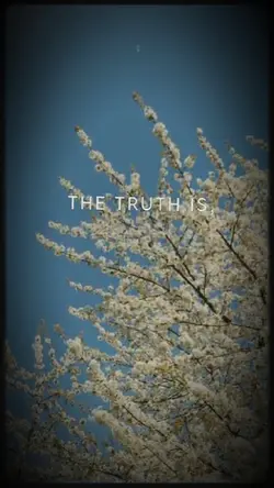 The truth is...
