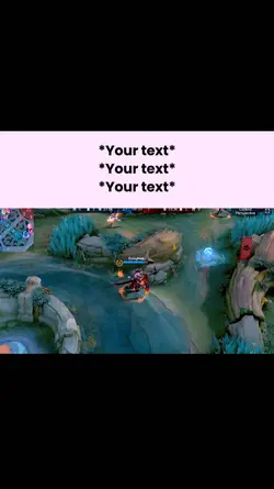 MLBB text template 