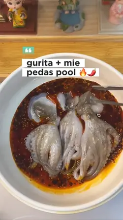 Mie Gurita Pedas 🌶️♨️