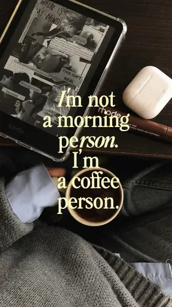 A coffee person