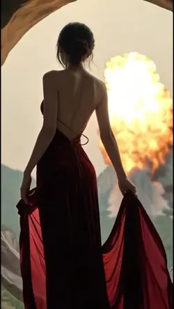 背景爆破 | 美女生气