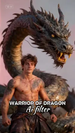 Ai warrior of dragon