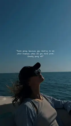 Keep going