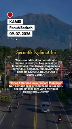 Kamis 9 Juli 2026