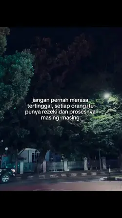 jangan pernah merasa
