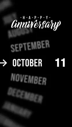 11 October anniv