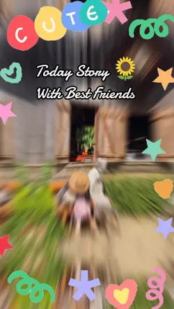 with best friend