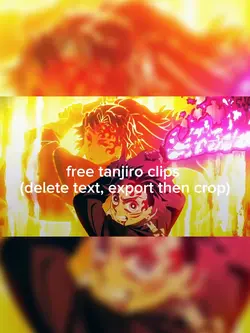 free tanjiro clips 