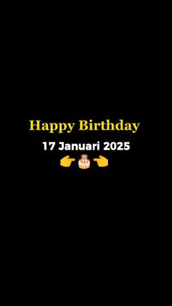 happy birthday 