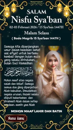 salam nisfusya'ban