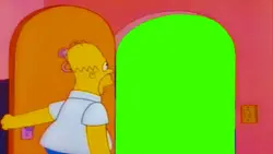 Simpsons door