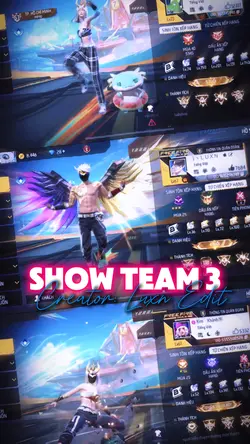 MẪU SHOW TEAM 3